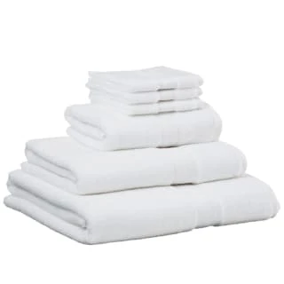 B&M Signature Zero Twist Bath Towel - White 3 B&M Signature Zero Twist Bath Towel - White - Image 3