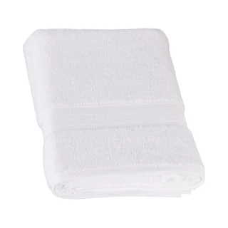 B&M Signature Zero Twist Bath Towel - White 1 B&M Signature Zero Twist Bath Towel - White