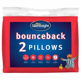 Silentnight Bounceback Pillow Pair 1 Silentnight Bounceback Pillow Pair
