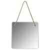 B&M Hanging Mirror - Natural Rope