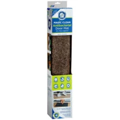 B&M Antibacterial Doormat - Brown 6 B&M Antibacterial Doormat - Brown -B&M 366004 anti bac magic clean mat brown