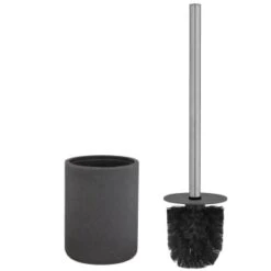 B&M Slate Toilet Brush & Holder -B&M 368933 stlate toilet brush 2