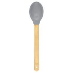 B&M Betty Winters Silicone Utensils 3pk - Grey -B&M 369972 3pk betty winters silicone utensils spoon grey 2