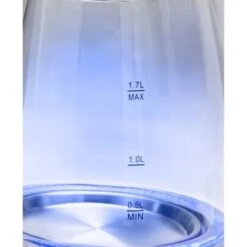 Goodmans Diamond Glass Kettle - White & Rose Gold -B&M 371981 goodmans diamond white and rose gold glass kettle 3