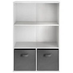 Lokken Bookcase - White 6 Lokken Bookcase - White -B&M 376507 lokken white bookshelf 2