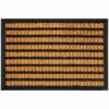 B&M Plaited Rubber Coir Doormat