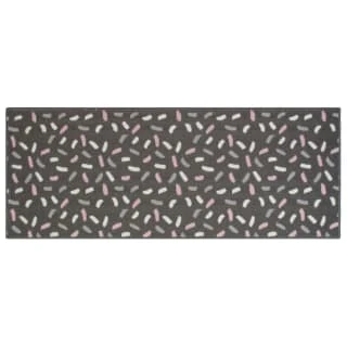 B&M Printed Runner 57 X 150cm - Grey Dash 1 B&M Printed Runner 57 X 150cm - Grey Dash