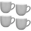 Simply Everyday Gloss Mugs 4pk - Grey