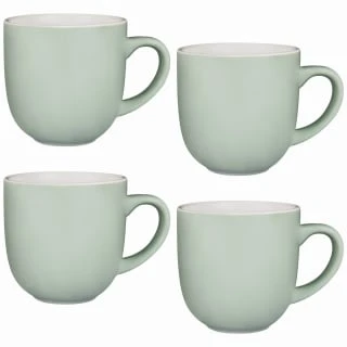 Simply Everyday Gloss Mugs 4pk - Sage 1 Simply Everyday Gloss Mugs 4pk - Sage