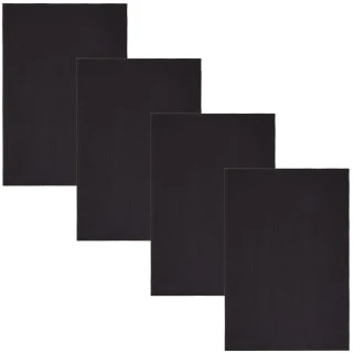 Simply Everyday Waffle Tea Towels 3pk - Black 3 Simply Everyday Waffle Tea Towels 3pk - Black - Image 3