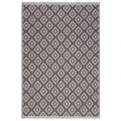 B&M Grey Textured Tea Towels 3pk -B&M 380238 3pk textured tea towels grey 3