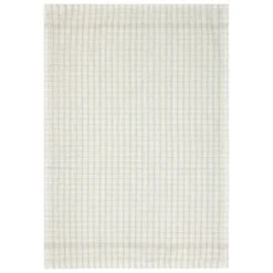 B&M Check Tea Towels - Sage 3pk -B&M 380309 3pk check tea towels sage 4