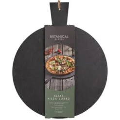 B&M Botanical Garden Slate Pizza Board