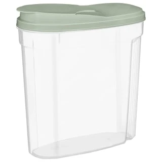 B&M Cereal Storage Container Set 2pk - Sage 4 B&M Cereal Storage Container Set 2pk - Sage - Image 4