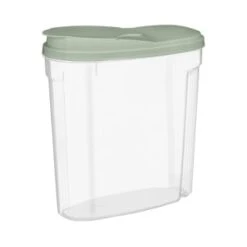 B&M Cereal Storage Container Set 2pk - Sage 9 B&M Cereal Storage Container Set 2pk - Sage -B&M 380752 cereal storage set 2 peice sage 7
