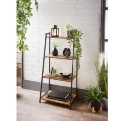 Tromso 4 Tier Shelving Unit