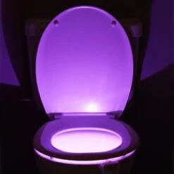 B&M Multicoloured Toilet Night Light 14 B&M Multicoloured Toilet Night Light -B&M 383097 toilet night light 6