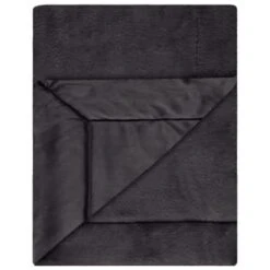 Heritage Collection Aspen Faux Fur Throw - Charcoal 8 Heritage Collection Aspen Faux Fur Throw - Charcoal -B&M 383182 aspen throw charcoal 2