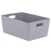Soho Storage Tub 15 X 35 X 26cm - Grey