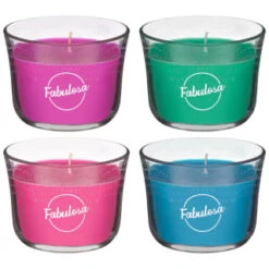 Fabulosa Candle - Rainbow Drops -B&M 384844 fabulosa candle main