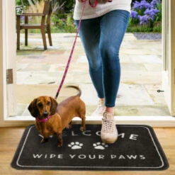 B&M Washable Pet Doormat - Wipe Your Paws -B&M 385004 pet washable doormat 4