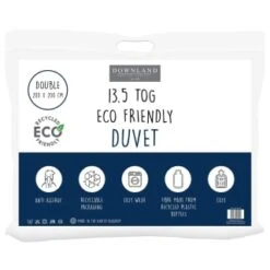Downland Eco-Friendly Anti-Allergy 13.5 Tog Duvet - Double