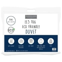 Downland Eco-Friendly Anti-Allergy 13.5 Tog Duvet - King