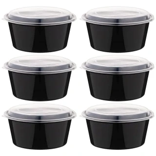 B&M Stackable Meal Prep Bowls 6pk 2 B&M Stackable Meal Prep Bowls 6pk - Image 2