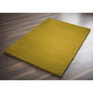B&M Luxury Faux Fur Rug 100 X 150cm - Ochre 1 B&M Luxury Faux Fur Rug 100 X 150cm - Ochre