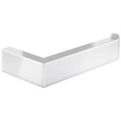 B&M Chrome Fitted Toilet Roll Holder -B&M 389952 chrome fitted roll holder 3