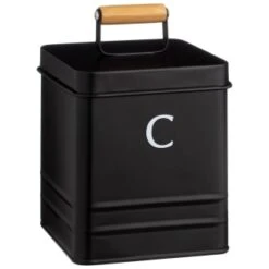 B&M Kitchen Storage Canisters 3pk -B&M 390368 set of 3 storage canisters 3