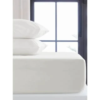 Simply Everyday Cream Double Fitted Sheet 1 Simply Everyday Cream Double Fitted Sheet