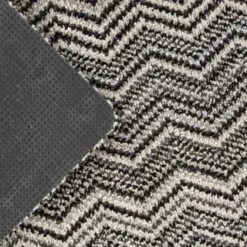 B&M Buddy Chevron Mono Doormat -B&M 392186 buddy chevron mat mono 3
