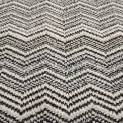 B&M Buddy Chevron Mono Doormat -B&M 392186 buddy chevron mat mono 4