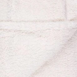 Home Essentials Teddy TV Blanket - Cream -B&M 393427 home essentials teddy tv blanket cream 5