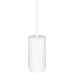 Simply Everyday Matte White Toilet Brush -B&M 394036 matte toilet brush