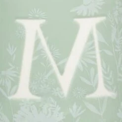 B&M Floral Alphabet Mug (Assorted) 20 B&M Floral Alphabet Mug (Assorted) -B&M 394397 floral alphabet mug green m 2