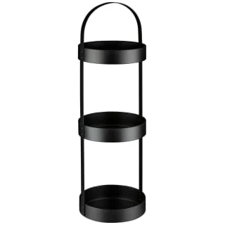 B&M Black Bathroom Storage Caddy 1 B&M Black Bathroom Storage Caddy