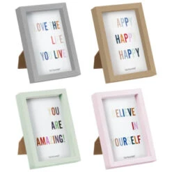 B&M Colourblock Frame 4 X 6" - Turquoise 5 B&M Colourblock Frame 4 X 6" - Turquoise -B&M 396247 396248 396249 396250 basic colourblock frame 4x6 group