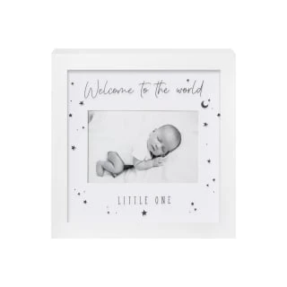 B&M Box Photo Frame - Welcome To The World Little One 2 B&M Box Photo Frame - Welcome To The World Little One - Image 2