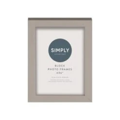 Simply Everyday 4 X 6" Block Frames 3pk - Grey -B&M 396578 3pk simply everyday block frames 4x6 grey 2