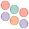 Simply Kids Colour Plates 6pk - Pastel